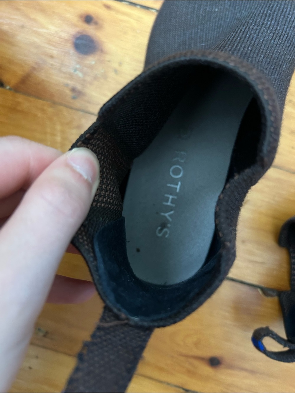 ROTHYS | The Merino Ankle Boot Bootie Brown 9 - Picture 5 of 7